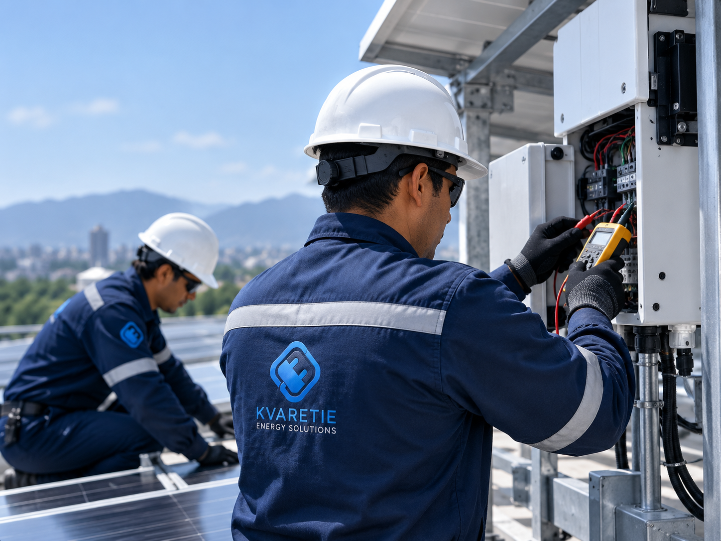 Instalación de energía solar KVARETIE